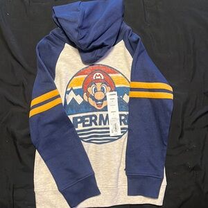 New with tags. Mario boys size 7 hoodie.